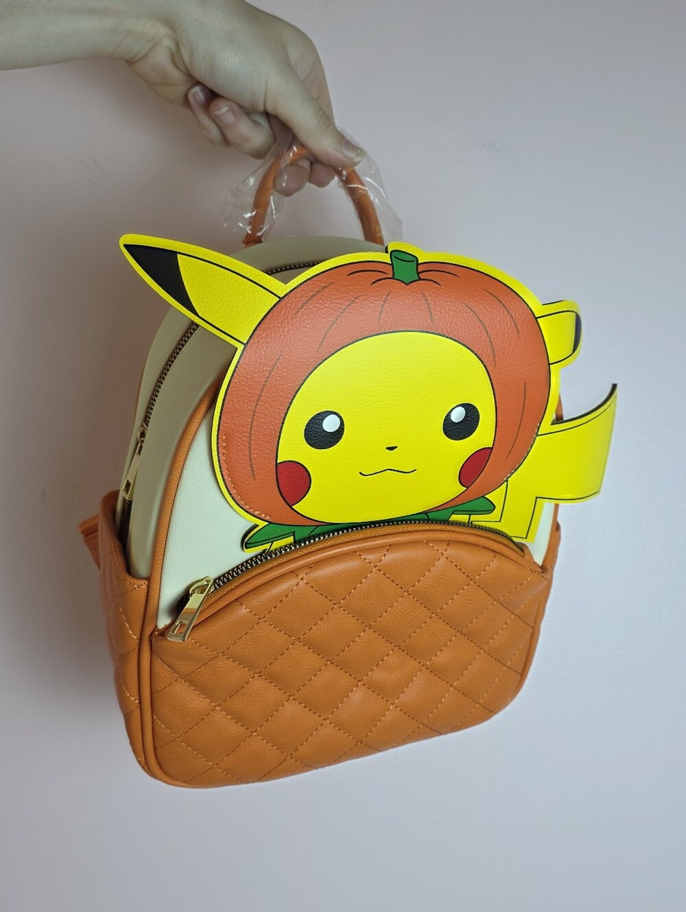 Loungefly Pikachu Pumpkin Mini Backpack